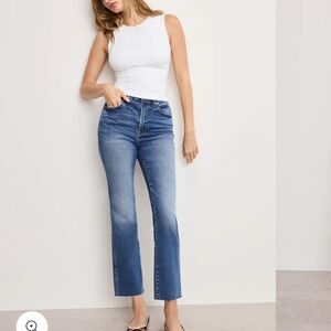 Good American Always Fits Good Curve Straight Jeans Super High-Rise 6-12